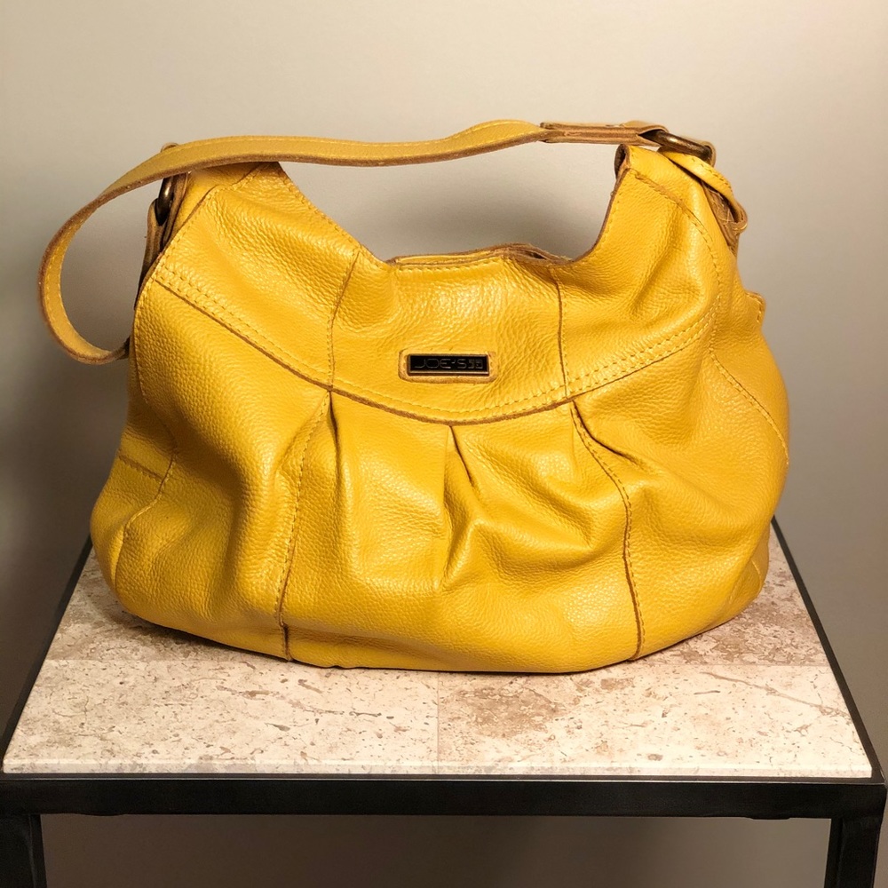 Joe’s Mustard Color Hobo Bag